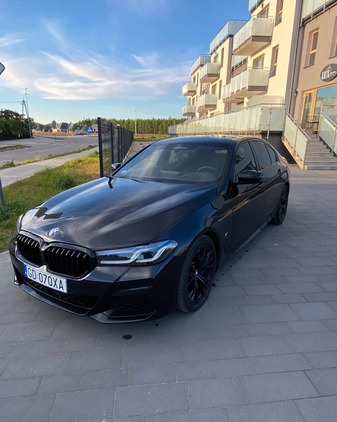 BMW Seria 5 cena 286500 przebieg: 61025, rok produkcji 2021 z Lębork małe 277